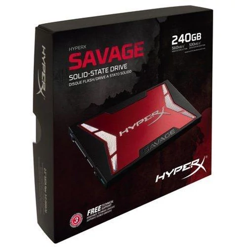 Kingston HyperX Savage 2.5 240GB SATA3 SHSS37A/240G SSD