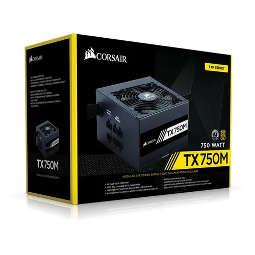 Corsair TX-M Series TX750M 750W Gold (CP-9020131-EU) Tápegység