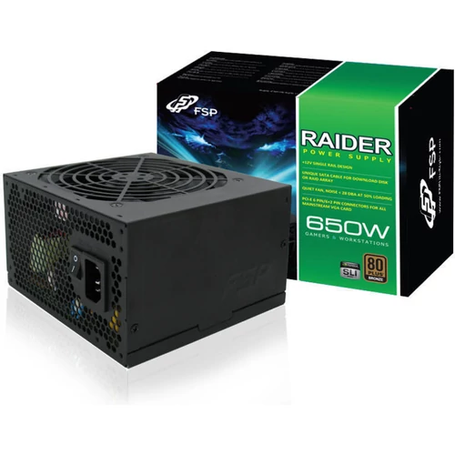 FSP RAIDER S 650W 80 PLUS Silver (PPA6501902) Tápegység