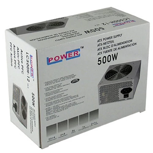 LC-Power Office Series LC500H-12 V2.2 500W Tápegység