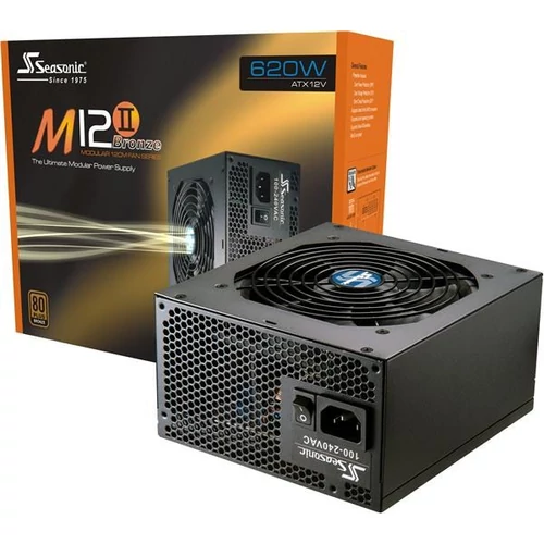 Seasonic M12II-620 EVO 620W 80+ Bronze Moduláris tápegység (SS-620GM2) 
