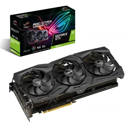 ASUS GeForce GTX 1660 Ti 6GB (ROG-STRIX-GTX1660TI-O6G-GAMING) Videokártya