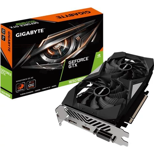 GIGABYTE GeForce GTX 1650 SUPER WF OC 4GB GDDR6 128bit (GV-N165SWF2OC-4GD) Videokártya