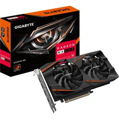 GIGABYTE Radeon RX 580 Gaming 8GB GDDR5 256bit (GV-RX580GAMING-8GD 2.0) Videokártya