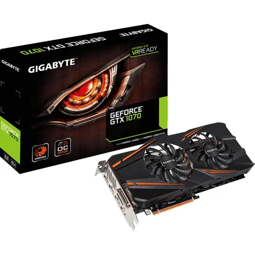 GIGABYTE GeForce GTX 1070 WINDFORCE OC 8GB