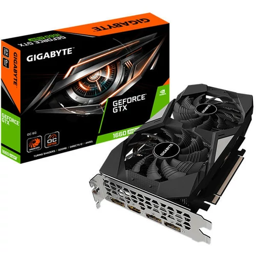 GIGABYTE GeForce GTX 1660 SUPER OC 6G DDR6 192bit (GV-N166SOC-6GD) Videokártya