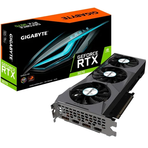 GIGABYTE GeForce RTX 3070 EAGLE OC 8GB GDDR6 (GV-N3070EAGLE OC-8GD 1.0) Videokártya