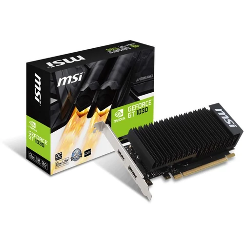 MSI GeForce GT 1030 2GH LP OC 2GB GDDR5 64bit (V809-2496R) Videokártya