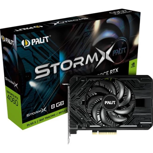 Palit GeForce RTX 4060 StormX 8GB GDDR6 (NE64060019P1-1070F) Videokártya