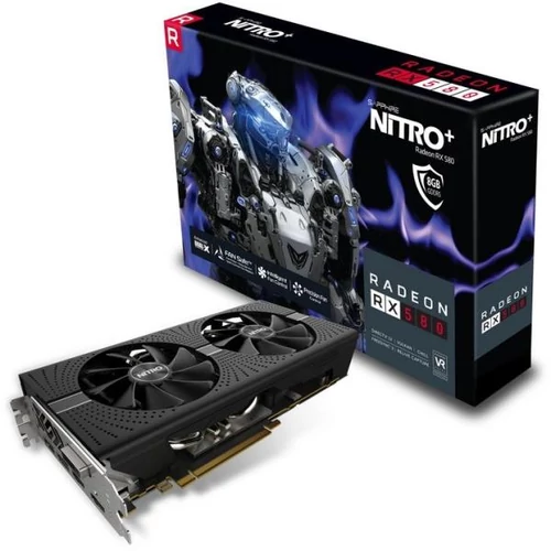 SAPPHIRE Radeon RX 580 NITRO+ 8GB GDDR5 256bit (11265-01-20G) Videokártya