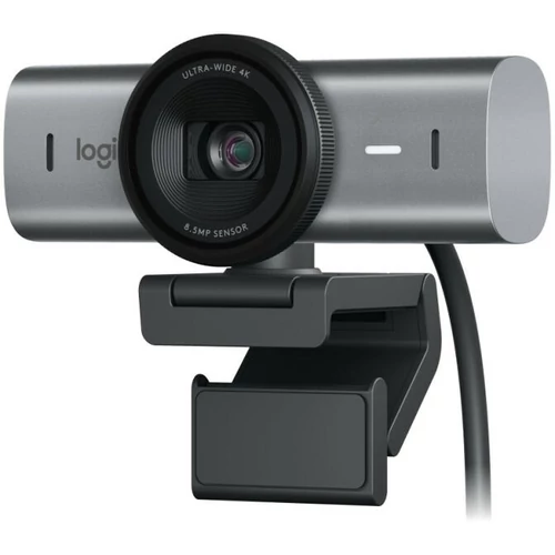 Logitech MX Brio 4K Ultra HD Webcam, Graphite (960-001559) grafitszürke webkamera