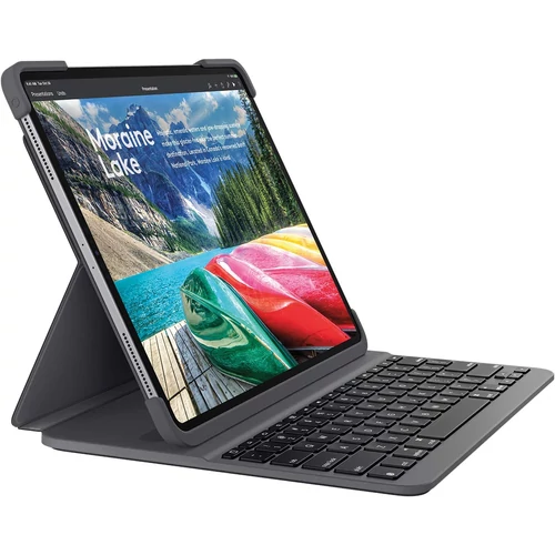 Logitech Slim Folio PRO iPad Pro 11" tablethez (1. és 2. generációs) Grafit QWERTZ 