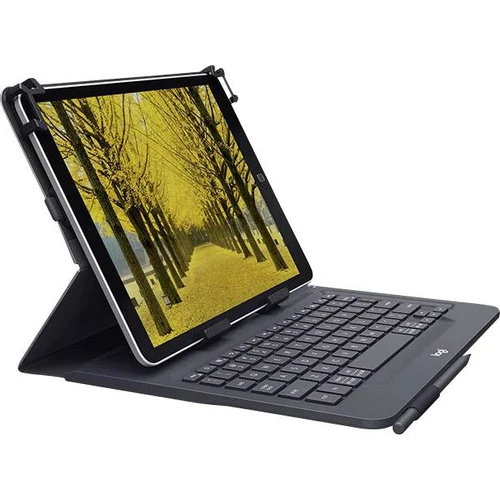 Logitech Universal Folio Univerzális billentyűzet 9"-10" Tablethez ES - Fekete 