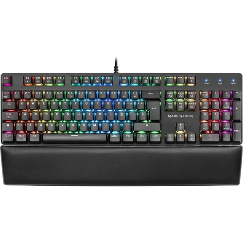 Mars Gaming MK5RES Gamer Mechanikus Billentyűzet RED Switch