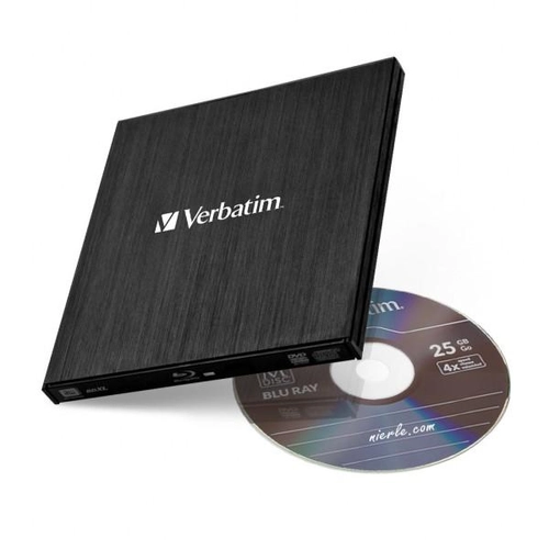VERBATIM 43890 Blu-Ray Slimline Ultra HD 4K USB 3.2 Gen 1 (USB-C)