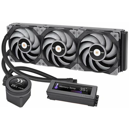 Thermaltake Floe RC Ultra 360 (CL-W325-PL12GM-A) AIO RAM és CPU LCD Kijelzős Vízhűtés 