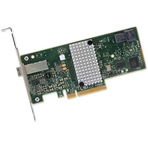 LSI 4-Port Int, 4-Port Ext, 12Gb/s SATA+SAS, PCIe 3.0 HBA, SGL, LSI00348 (SATA+SAS, PCIe 3.0 HBA, SGL) 