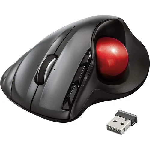 Trust Sferia Trackball Vezeték nélküli egér Fekete