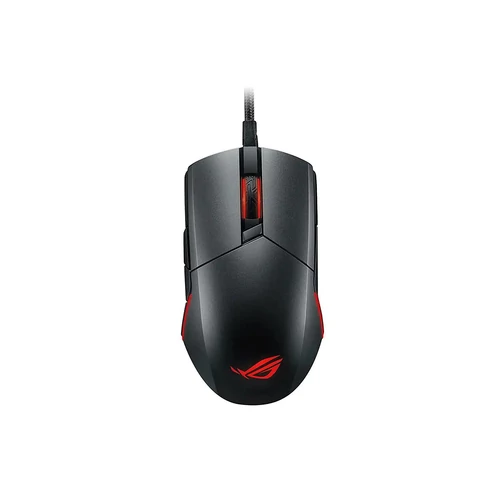 ASUS ROG Pugio Aura RGB Gamer Egér Fekete