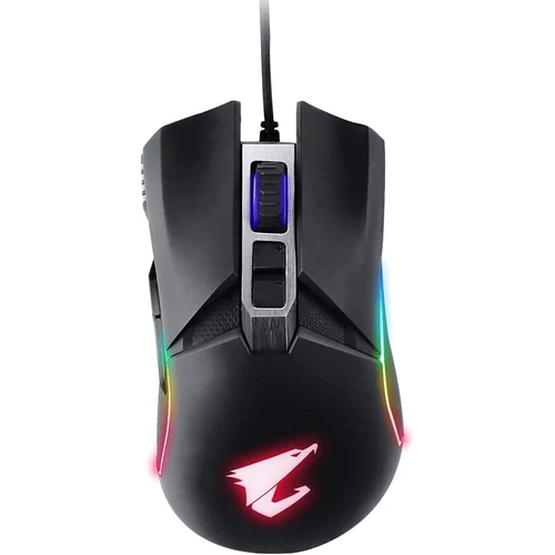Gigabyte Aorus M5 Fekete Gamer Egér
