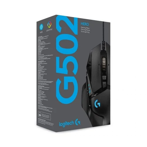 Logitech G502 Hero Gamer Egér