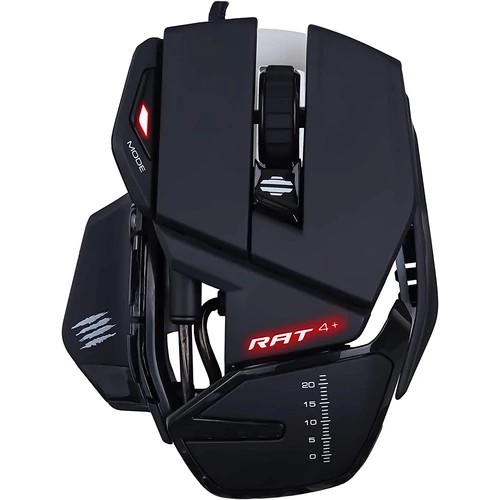 Mad Catz R.A.T. 4 +  Gamer Egér Fekete 
