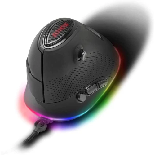 Speedlink SOVOS Vertical RGB Gamer Egér Fekete