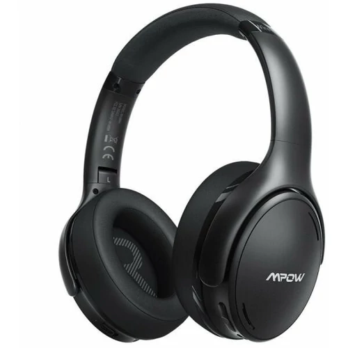 MPOW H19 Hybrid Noise Cancelling Bluetooth zajszűrős fekete fejhallgató Vezeték nélküli