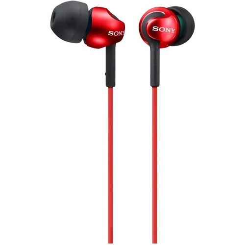 Sony MDR-EX110LP Fülhallgató Piros 