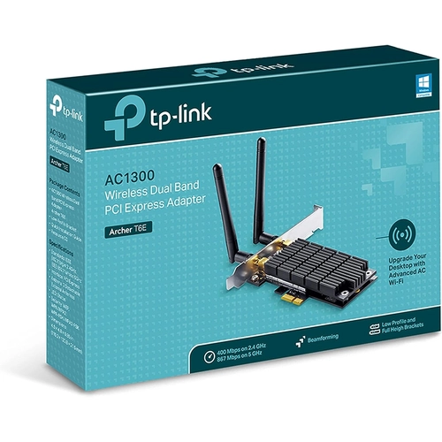 TP-Link Archer T6E Wireless Adapter PCI-Express Dual Band AC1300
