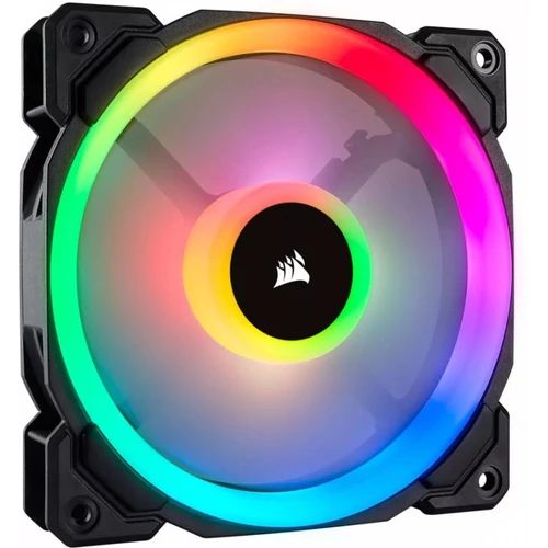 CORSAIR LL120 RGB 120 mm-es RGB 3 DB-os ventilátorcsomag Lighting Node PRO-val