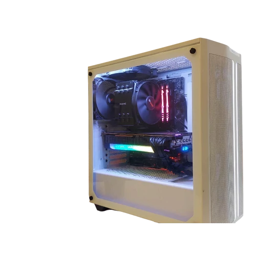 EZCOMP BattleBox Core RTX3080 Quiet Komplett Gamer PC összeállítás Fehér