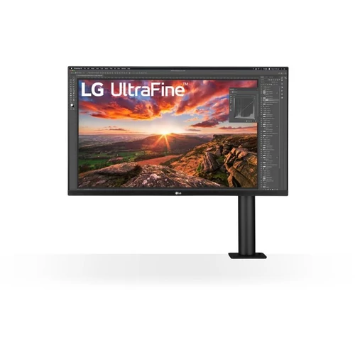 LG Ultrafine 32UN880-B Ergo állvánnyal - 32" 4K UHD IPS HDR 10 Type-C Hangszóró FreeSync