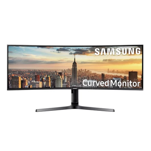 SAMSUNG C43J890DKU 43" Ívelt LED ultrawide monitor 3840x1080 120Hz HDMI, DisplayPort, Type-C