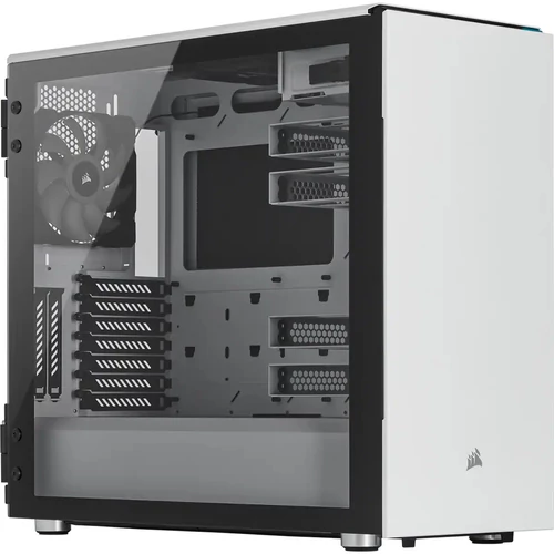 Corsair Carbide Series 678C (‎CC-9011170-WW) alacsony zajszintű edzett üveges ATX számítógépház Fehér