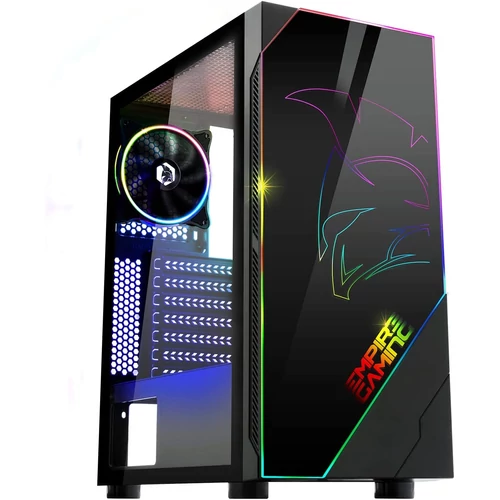 Empire Gaming Spartan Tempered Glass Mid Tower Számítógépház 