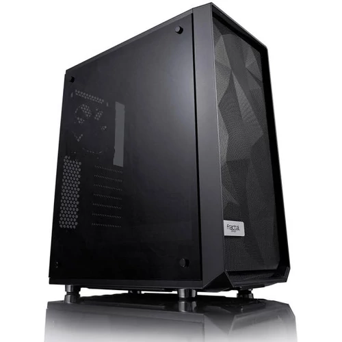 Fractal Design Meshify C Dark TG (FD-CA-MESH-C-BKO-TG) Számítógépház 