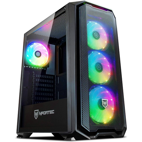 Nfortec Krater RGB Tempered Glass