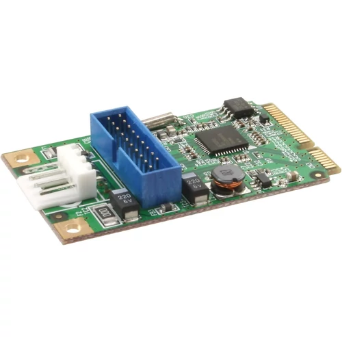 InLine 66900 Mini-PCIe kártya 2x USB 3.0 Adapter