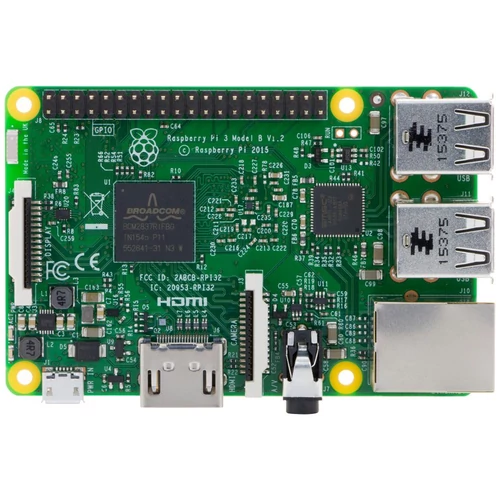 Raspberry Pi 3 Model B Plus - 64bit 1.4GHz Quad-Core / Bluetooth4.2 BLE / 802.11 b/g/n/ac WIFI / Gigabit Ethernet