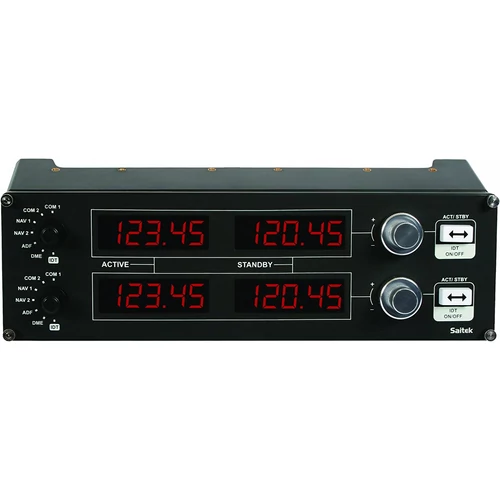  Logitech Saitek Pro Flight Radio Panel (945-000011)