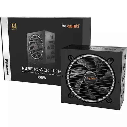 be quiet! Pure Power 11 FM 850W 80+ GOLD (BN324) Moduláris tápegység 