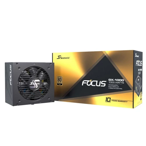 Seasonic FOCUS GX-1000 1000W 80Plus Gold tápegység
