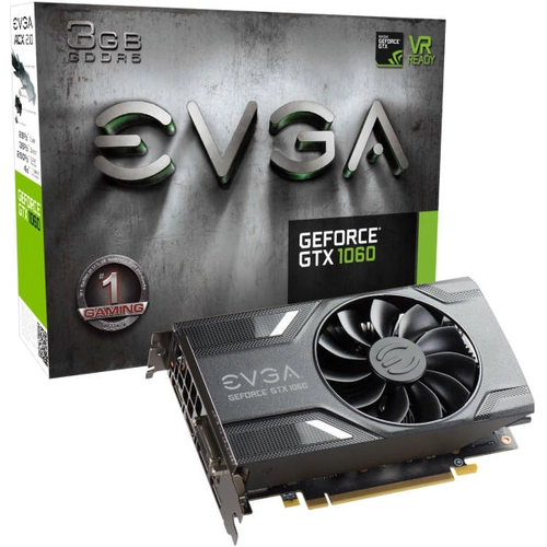 EVGA GeForce GTX 1060 GAMING ACX 2.0 3GB GDDR5 192bit (03G-P4-6160-KR) Videokártya