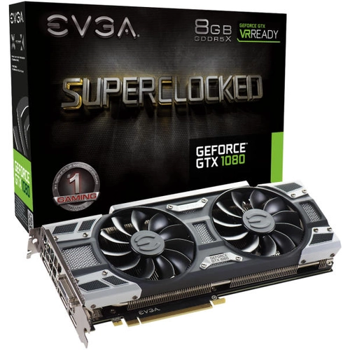 EVGA GeForce GTX 1080 SC GAMING ACX 3.0 8GB GDDR5X 256bit (08G-P4-6183-KR) Videokártya