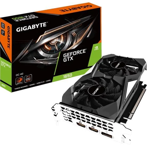 GIGABYTE GeForce GTX 1650 OC 4GB (GV-N1650OC-4GD) Videokártya