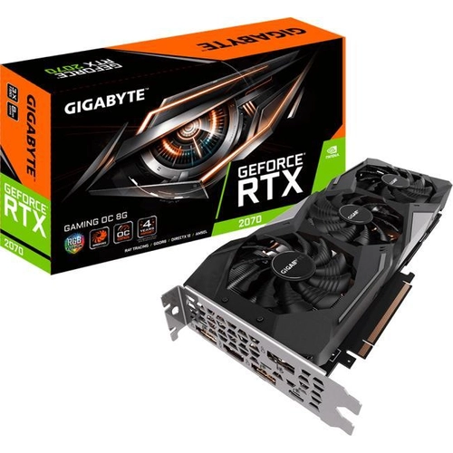 GIGABYTE GeForce RTX2070 Gaming OC (GV-N2070GAMING-OC-8GC) Videokártya