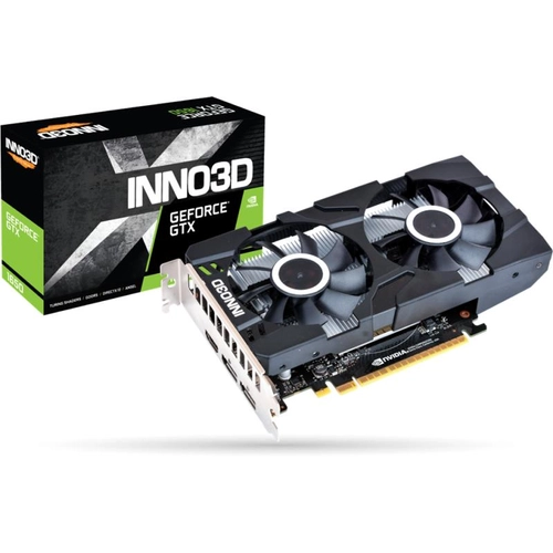 Inno3D GeForce GTX 1650 TWIN X2 OC 4GB GDDR5 (N16502-04D5X-1510VA25) Videokártya