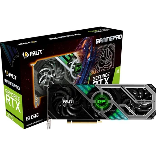 Palit GeForce RTX 3070 GamingPro 8GB GDDR6 (NE63070019P2-1041A) Videokártya