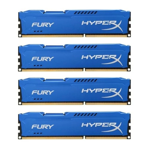 Kingston HyperX FURY 16GB DDR3 1600MHz (4x4GB) Memória 
